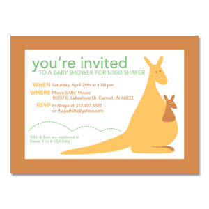 Shafer Baby Shower Invitation